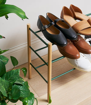 Expandable Shoe Rack (18" H)  - Steel