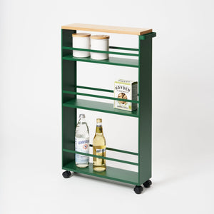 Slim Storage Cart (32" H)  - Steel