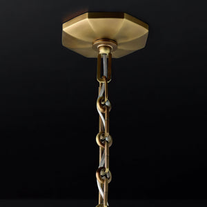 Browning Prism Round Chandelier 24"