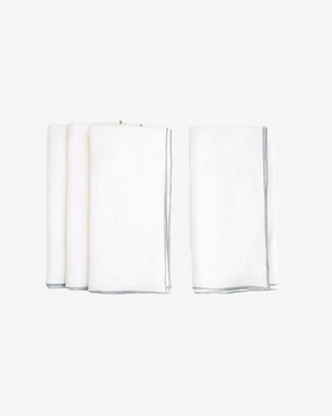 STONE WASHED LINEN NAPKINS // SET OF 4