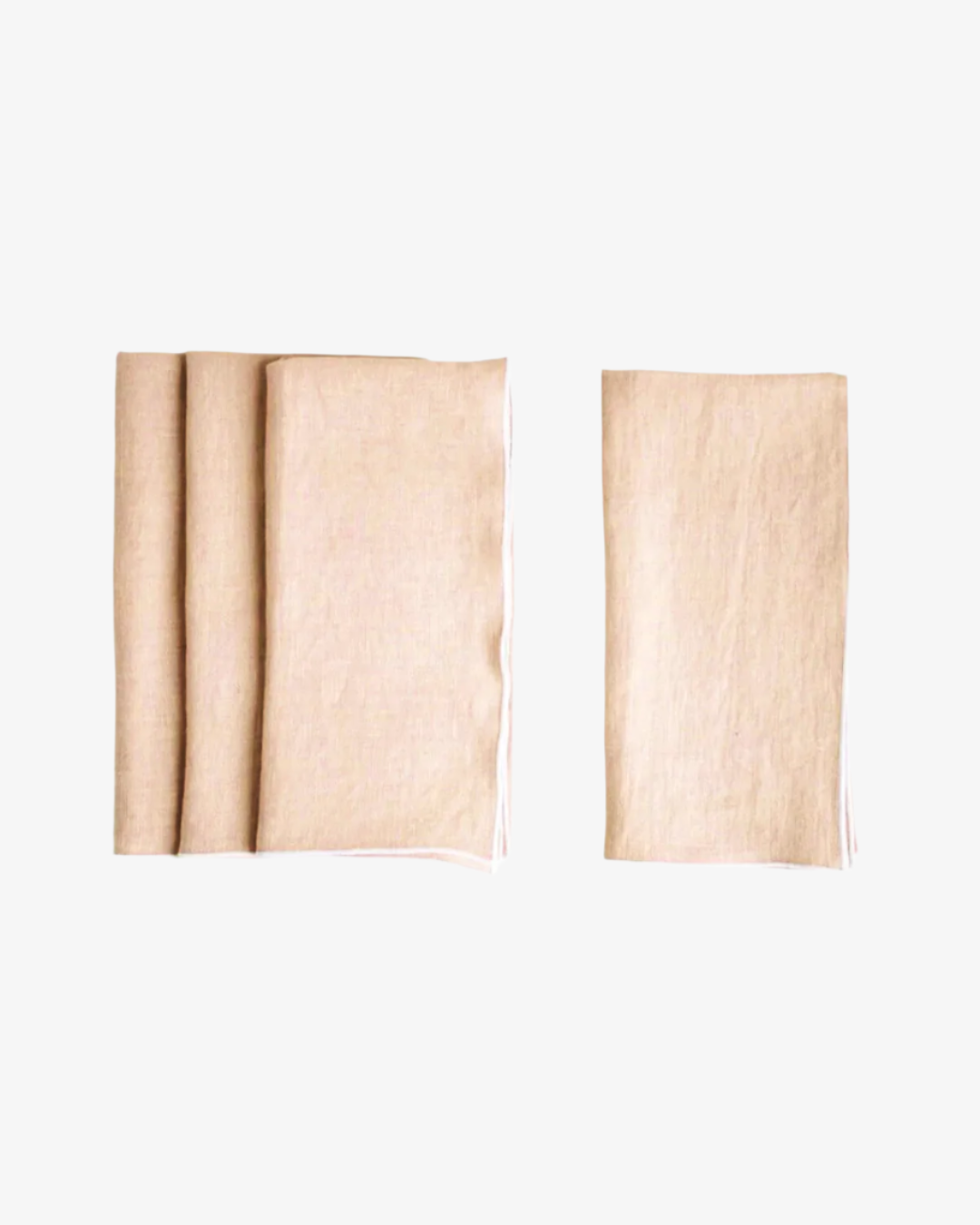STONE WASHED LINEN NAPKINS // SET OF 4