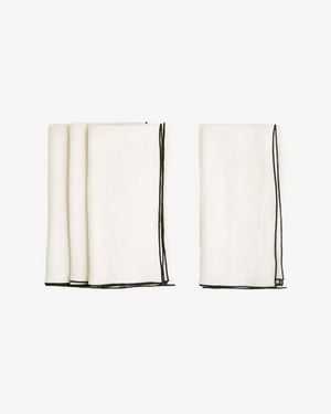 STONE WASHED LINEN NAPKINS // SET OF 4
