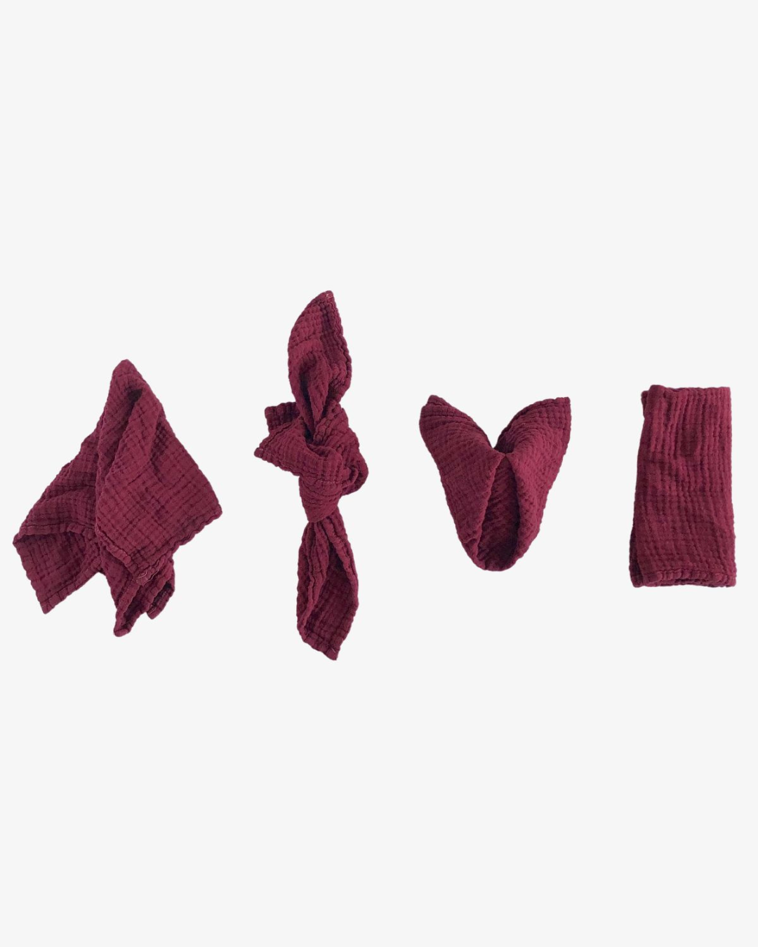 ORGANIC COTTON NAPKINS // SET OF 4