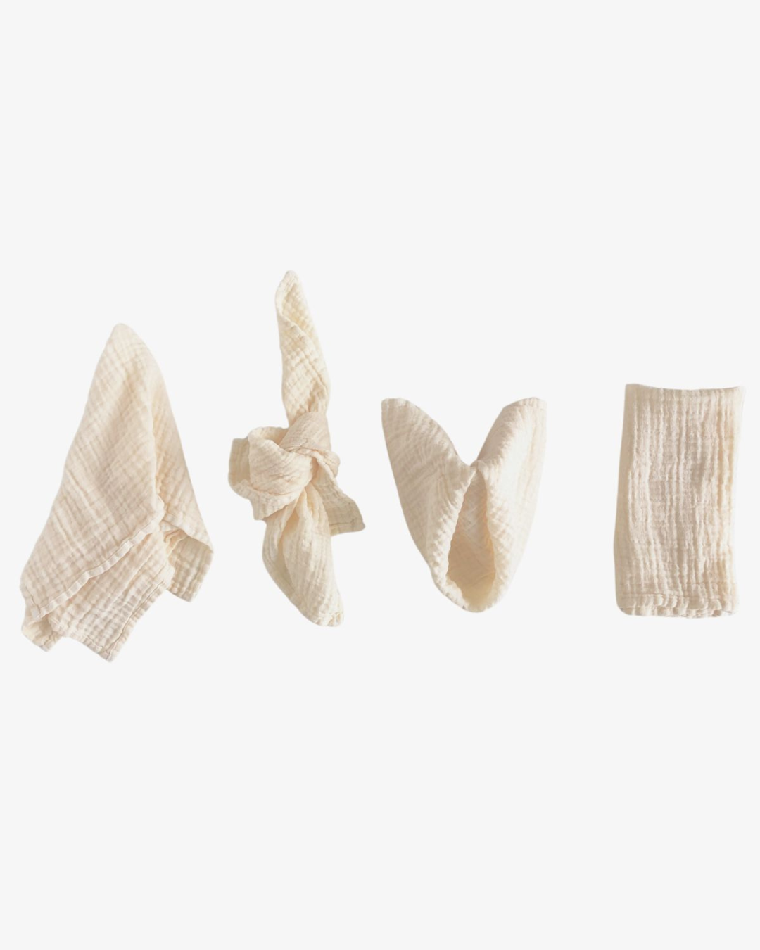 ORGANIC COTTON NAPKINS // SET OF 4