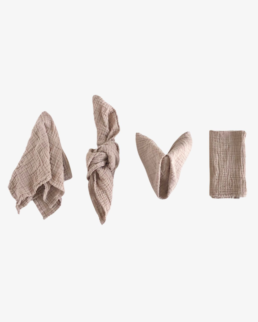 ORGANIC COTTON NAPKINS // SET OF 4