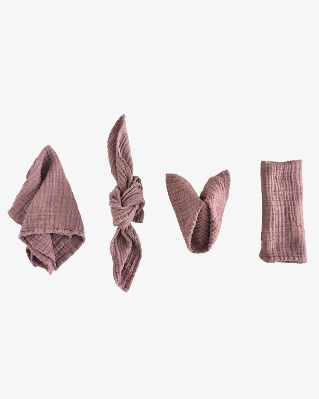 ORGANIC COTTON NAPKINS // SET OF 4