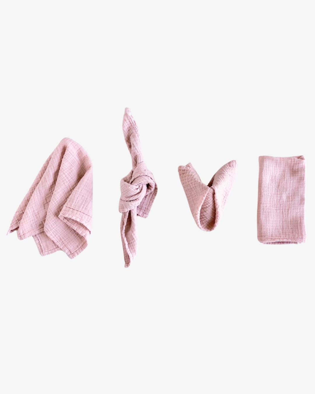 ORGANIC COTTON NAPKINS // SET OF 4