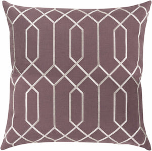 Ypres Eggplant Pillow Cover