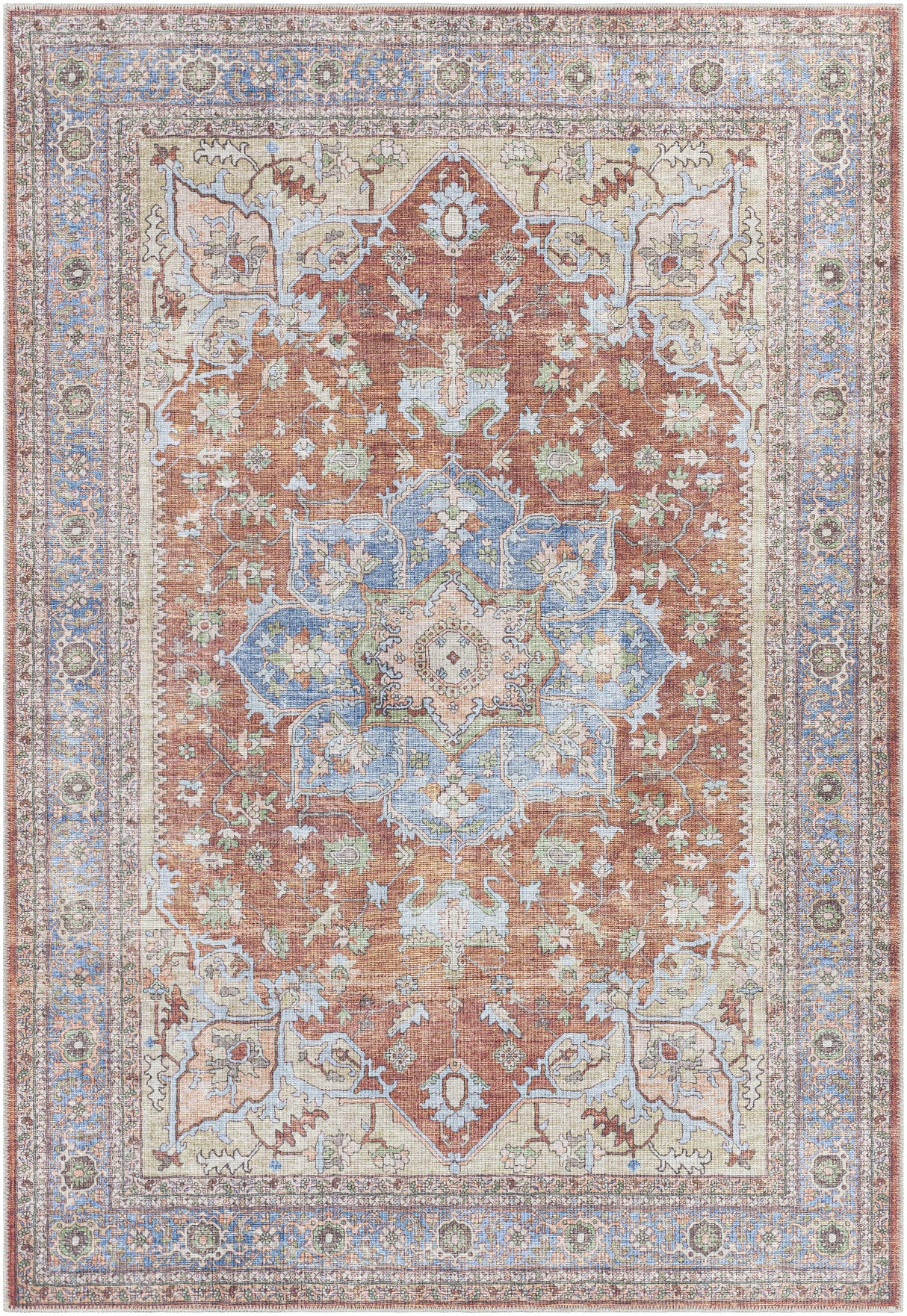 Brown Bagamanoc Medallion   Area Rug - Clearance