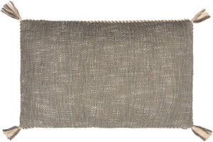 Walchsee Medium Gray Pillow Cover