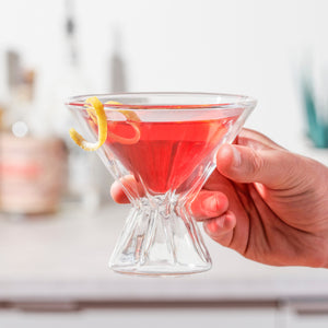 Double Walled Martini Glasses