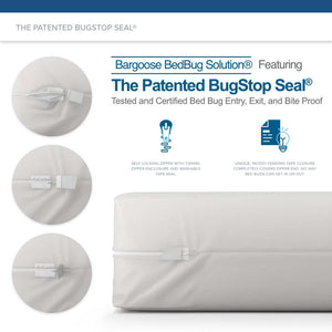 Bargoose Heavy-Duty 6-Gauge Vinyl Mattress Encasement | Waterproof, Bed Bug Proof & Zippered Protector