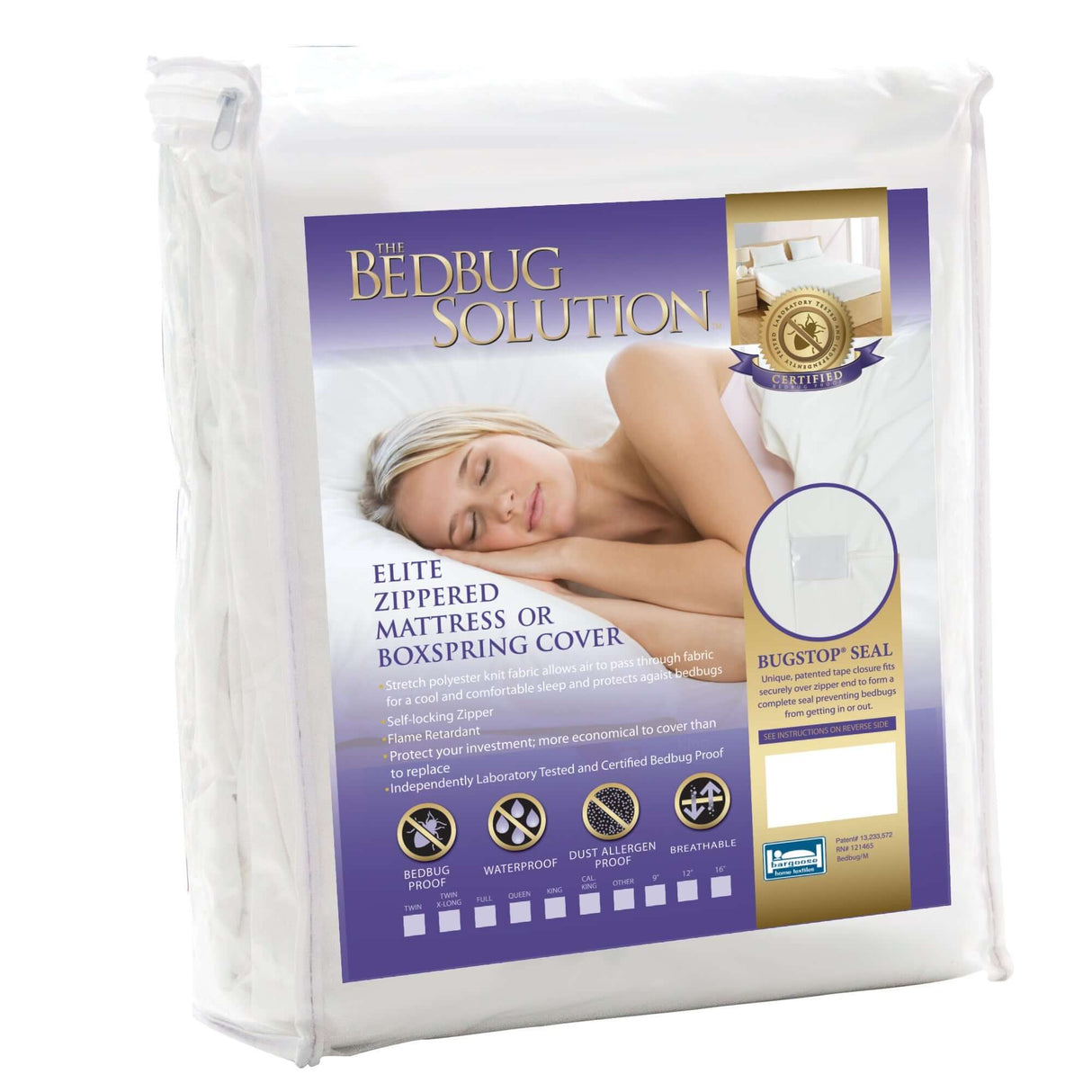 Bargoose Bed Bug Proof Zippered Mattress Encasement | Waterproof, Hypoallergenic Protector for Home & Commercial Use