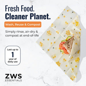Beeswax Wraps – Plastic-Free Food Storage