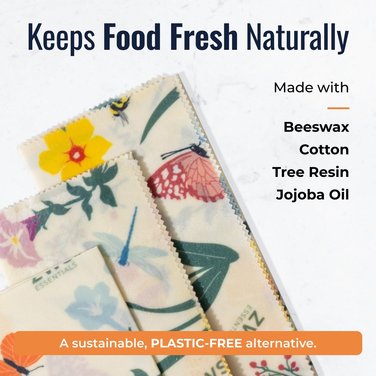 Beeswax Wraps – Plastic-Free Food Storage