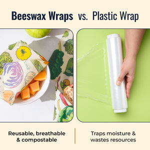 Beeswax Wraps – Plastic-Free Food Storage