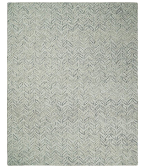 Custom Made Hand Tufted Modern Scandinavian Wool Rug