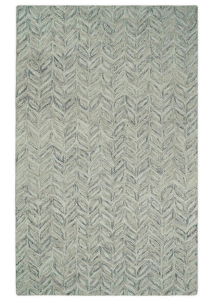 Custom Made Hand Tufted Modern Scandinavian Wool Rug