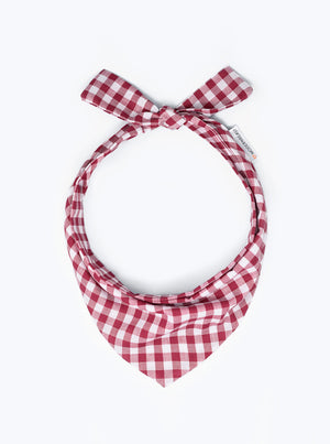 GINGHAM BANDANA