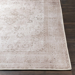 Bethany Vintage Flat Pile Washable Rug