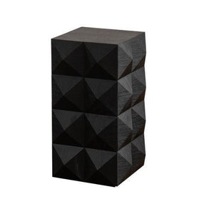 24" Height Three-dimensional Embossed Pattern Design Retro Coffee Table MDF Retro Furniture