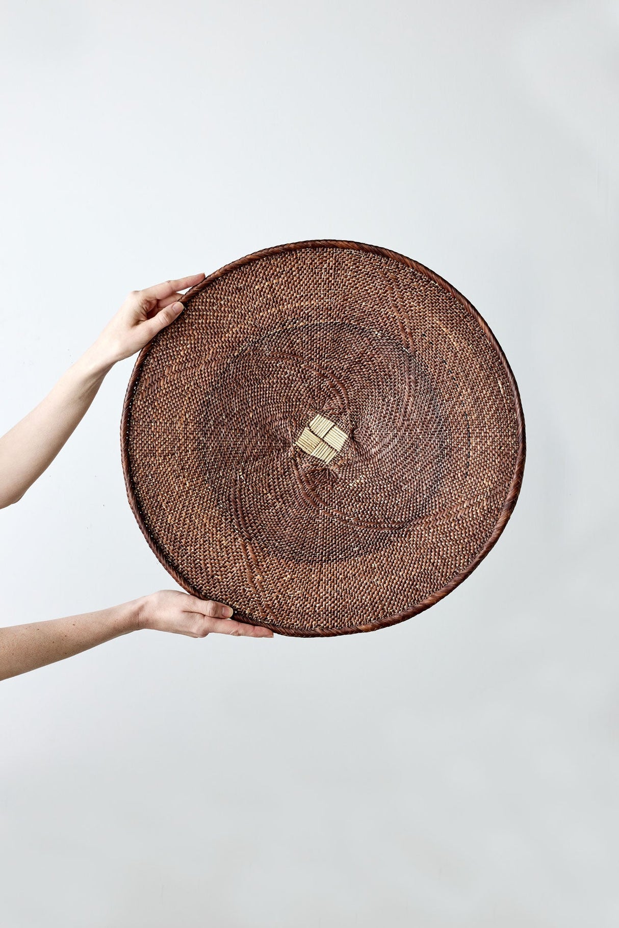 Binga Patterned Brown & Natural Wall Art