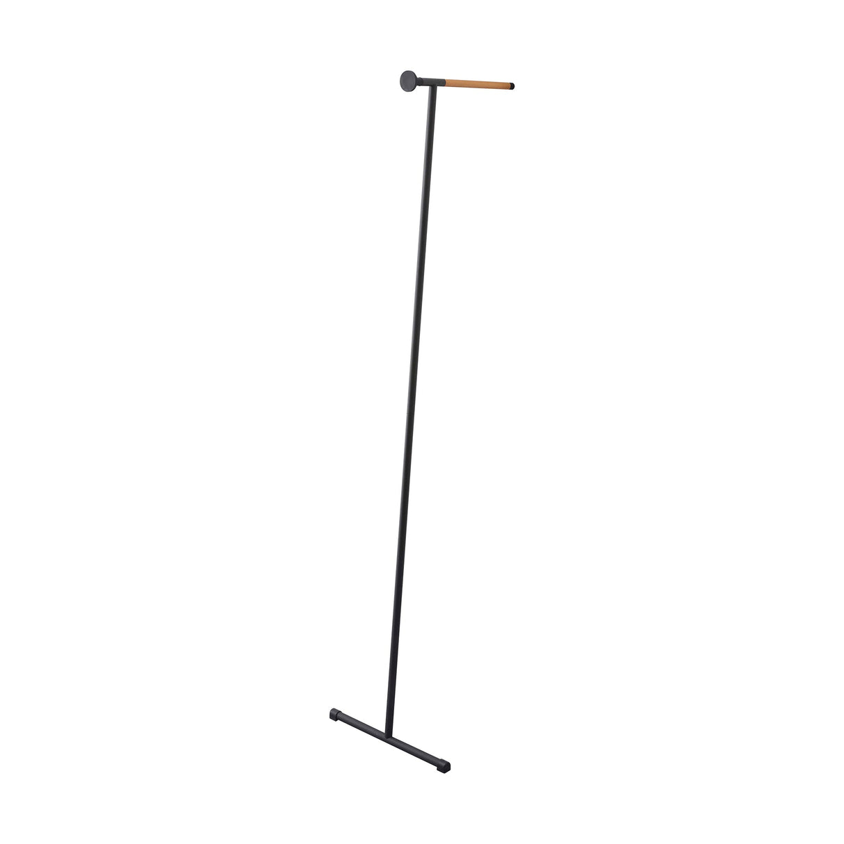 Leaning Clothes Hanger (64" H)  - Steel + Wood
