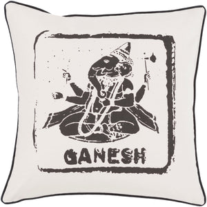 Beernem Black Pillow Cover