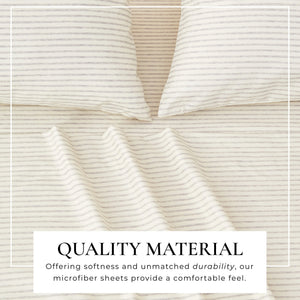 Striped Sheet Set - Evette Collection