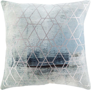 Boom Aqua Pillow Cover