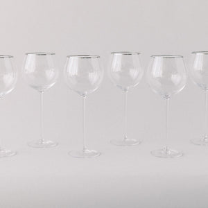 SIREN STEMWARE // CLEAR + PLATINUM