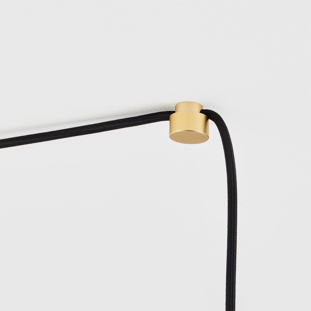 Voronoi III Plug-In Pendant in Brass