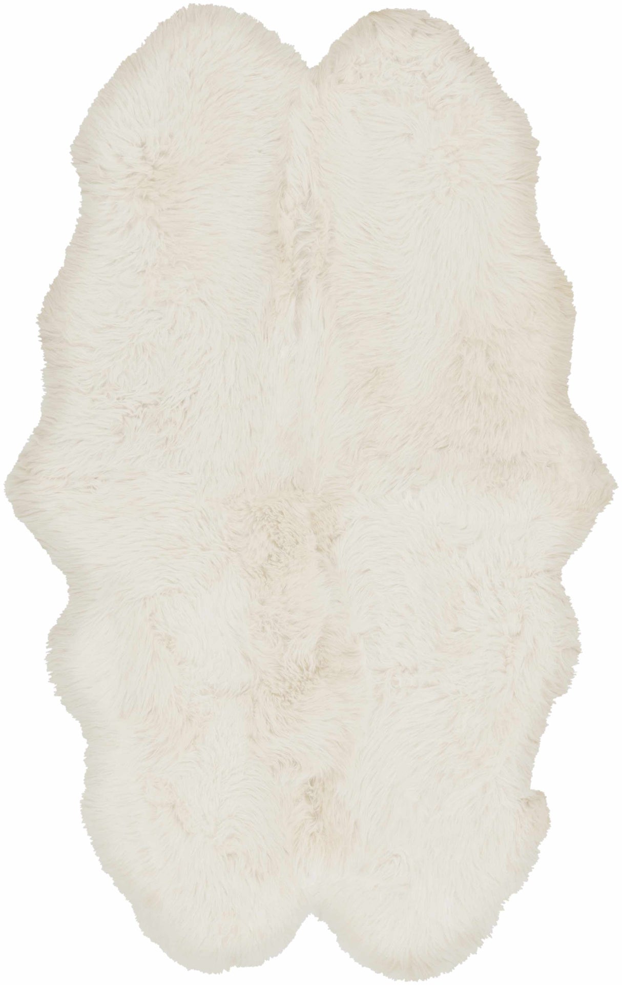 Premium White Soft Sheepskin Rug