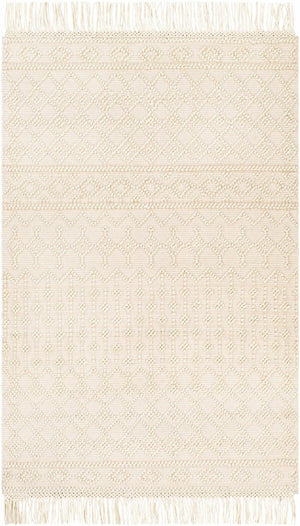 Brothers Beige Wool&Cotton Rug - Clearance