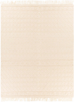 Brothers Beige Wool&Cotton Rug - Clearance