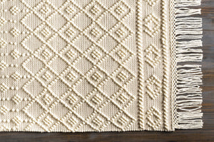 Brothers Beige Wool&Cotton Rug - Clearance