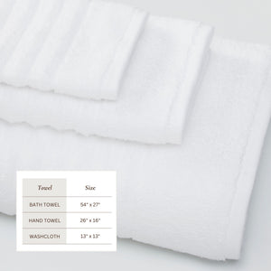 Luxury Combed Cotton Bath Towel Set - Karina Collection