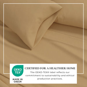 Cotton Solid Flannel Sheet - Nordic Collection