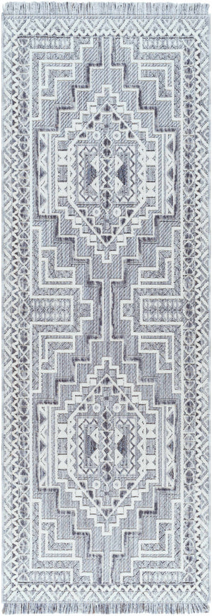Alya Charcoal Textured Area Rug
