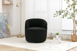 Walker Edison | Teddy Swivel Barrel Accent Chair