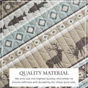 3-Piece Lodge Quilt - Yosemite Collection