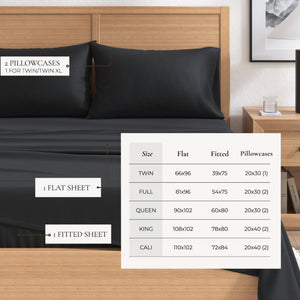 Cotton Solid Flannel Sheet - Nordic Collection