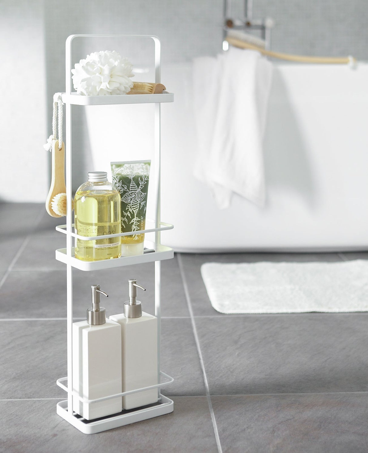 Three-Tier Shower Caddy (26" H)  - Steel