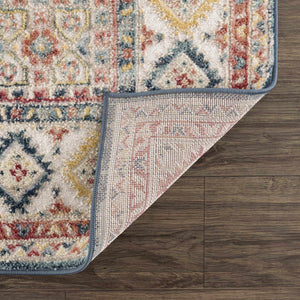 Brend Rust Medallion Area Rug - Clearance