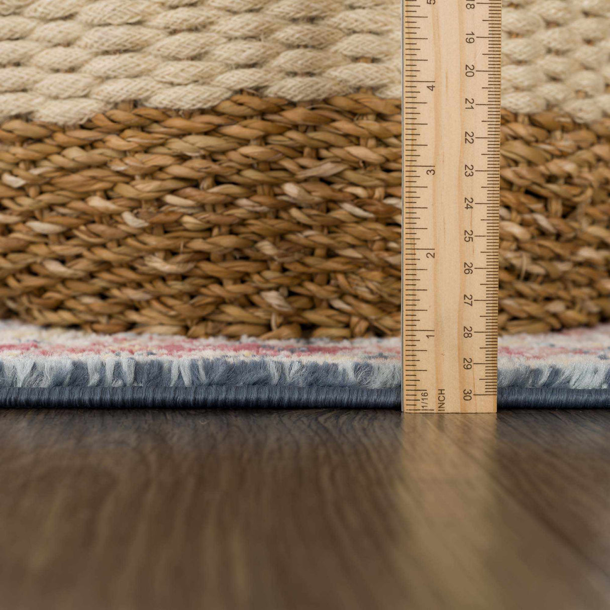 Brend Rust Medallion Area Rug - Clearance