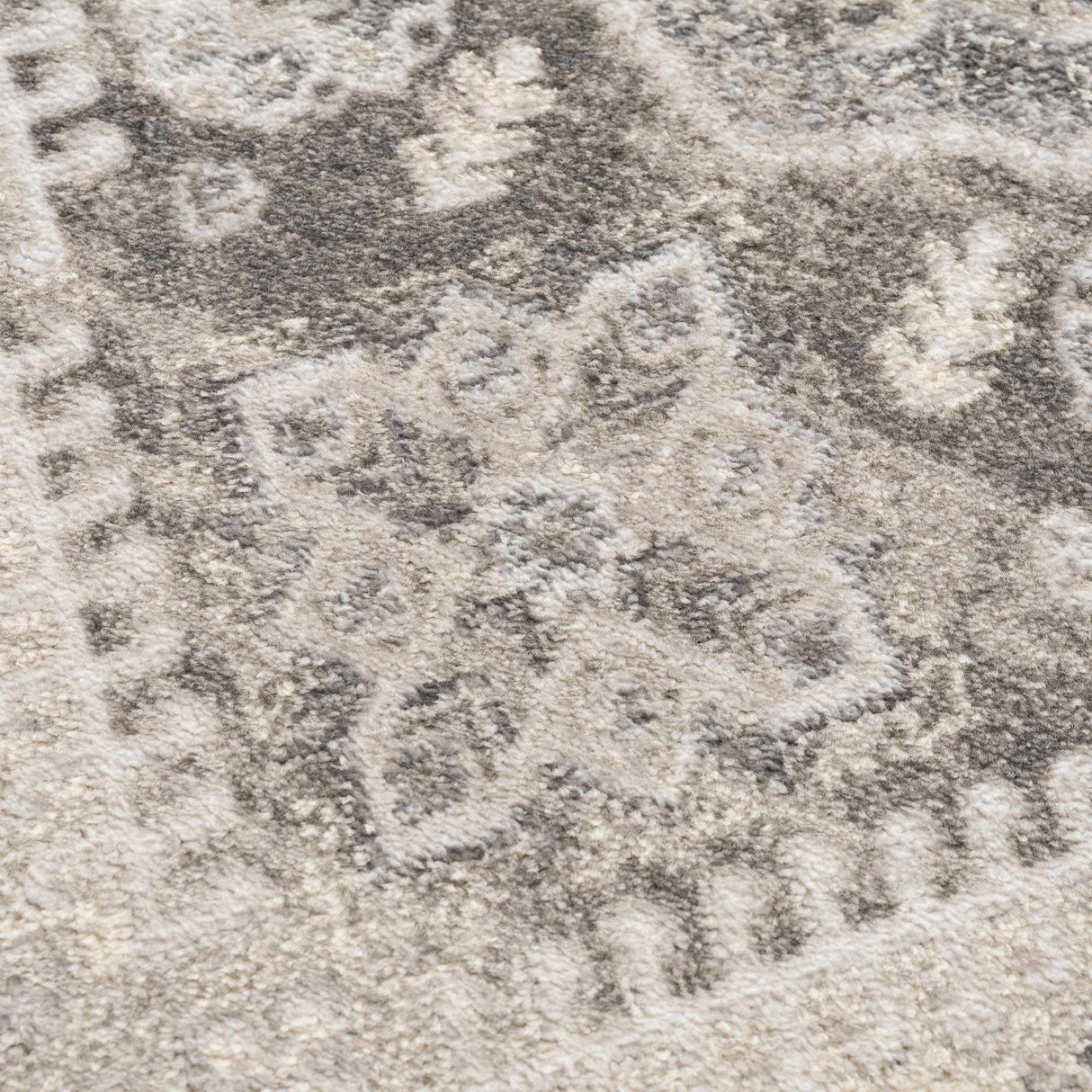 Brend Taupe Medallion Area Rug - Clearance