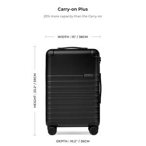 Essential Collection Suitcase Matte Black