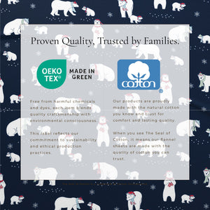 4-Piece Turkish Cotton Flannel Sheet - Whittaker Collection