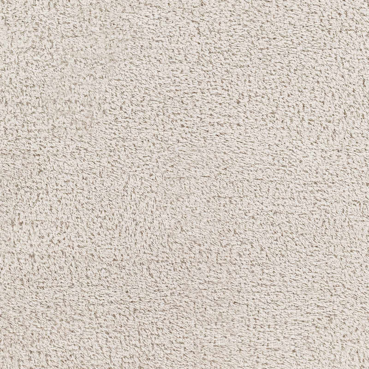 Heavenly Solid Beige Plush Rug