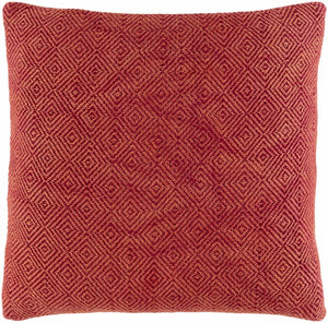 Ichtegem Dark Coral Pillow Cover